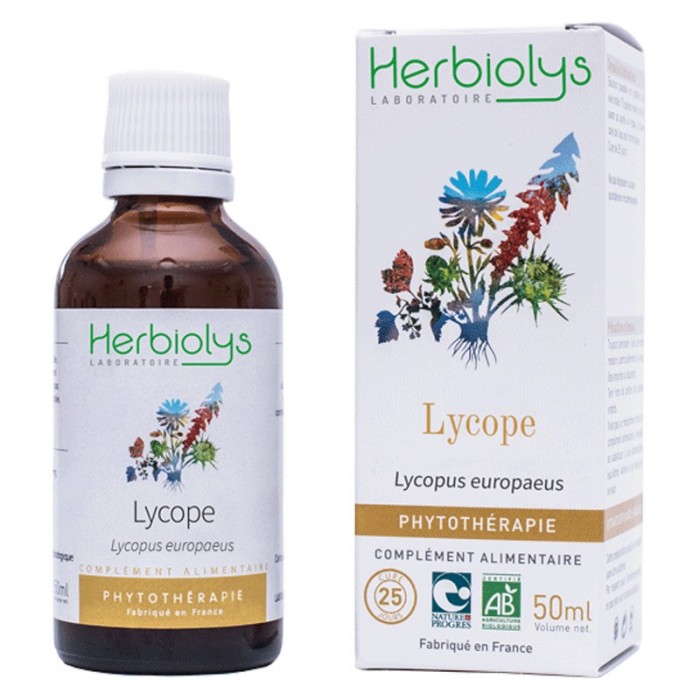 Lycope bourgeons en liquide bio Herbiolys