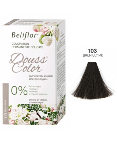 Délicate DOUSSCOLOR n° 103 Brun Ultime Beliflor