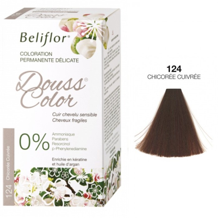 Coloration Délicate DOUSSCOLOR n° 124 Chicorée cuivrée