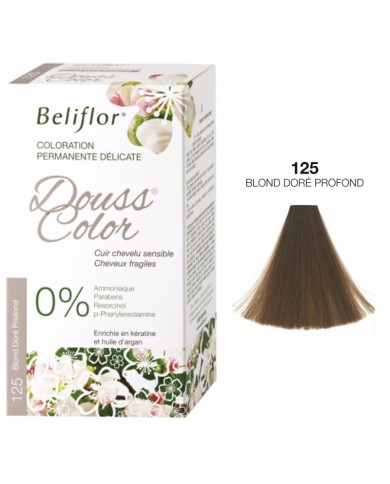 Coloration Délicate DOUSSCOLOR n° 125 Blond doré profond
