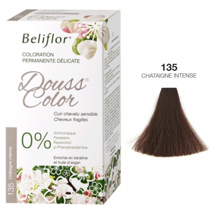 Coloration Délicate DOUSSCOLOR n° 135 Châtaigne Intense
