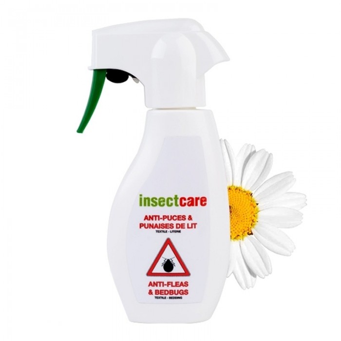 Spray Textile & Literie Anti-puces et punaises de lit INSECTCARE
