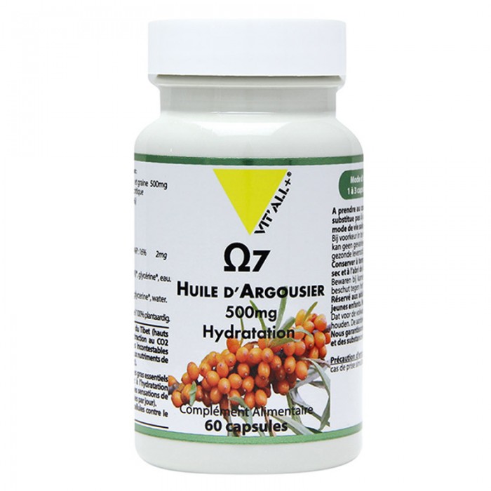 Oméga 7 Huile d’Argousier 500mg