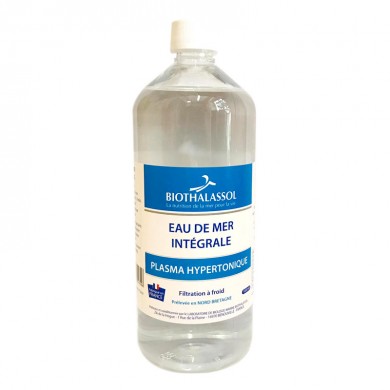EAU DE MER INTÉGRALE - Plasma marin Hypertonique - Biothalasso chez herboristerie du Palais Royal