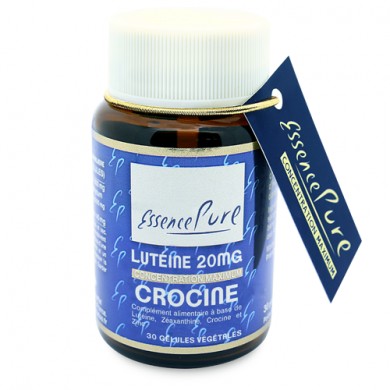 Lutéine Crocine 20mg en gélules Esssence Pure Herboristerie du Palais Royal Paris