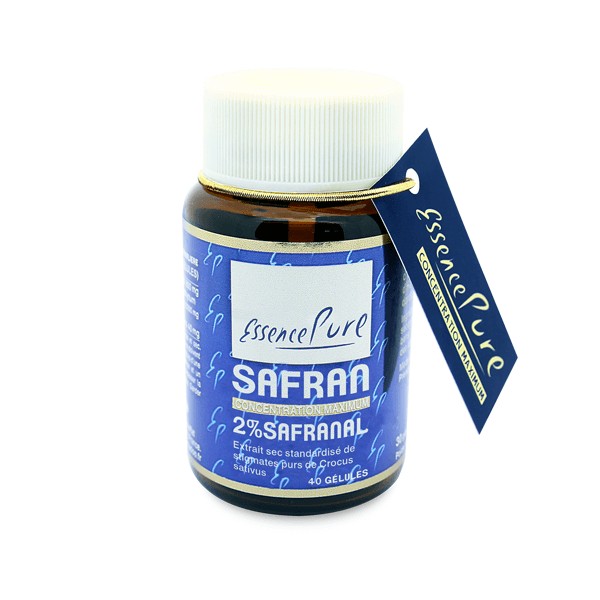 Safran 2% safranal Essence Pure Herboristerie du Palais Royal Paris