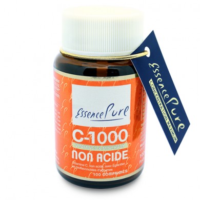 Vitamine C 1000 non acide - en comprimés Essence Pure Herboristerie du Palais Royal