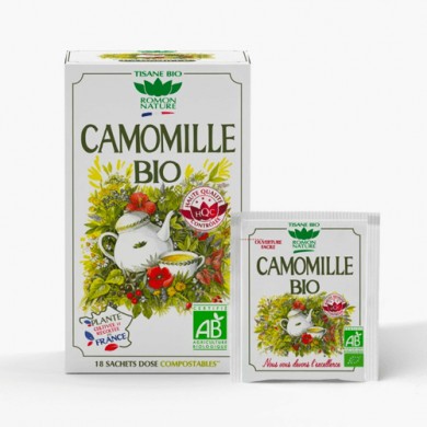 Infusions Camomille Bio Romon Nature Herboristerie du Palais Royal Paris