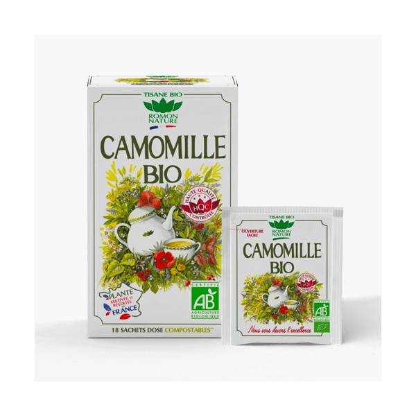 Infusions Camomille Bio Romon Nature Herboristerie du Palais Royal Paris