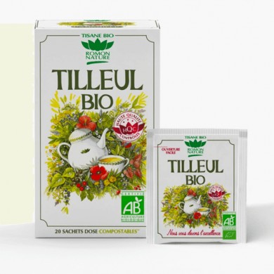 Infusions Tilleul bio Romon nature Herboristerie du Palais Royal Paris