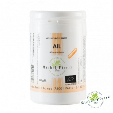 Ail en gélules Bio - Herboristerie du Palais Royal Paris Michel Pierre