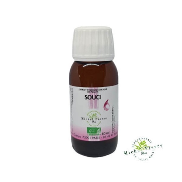Souci Bio extrait hydroalcoolique Michel Pierre Herboristerie du Palais Royal Paris