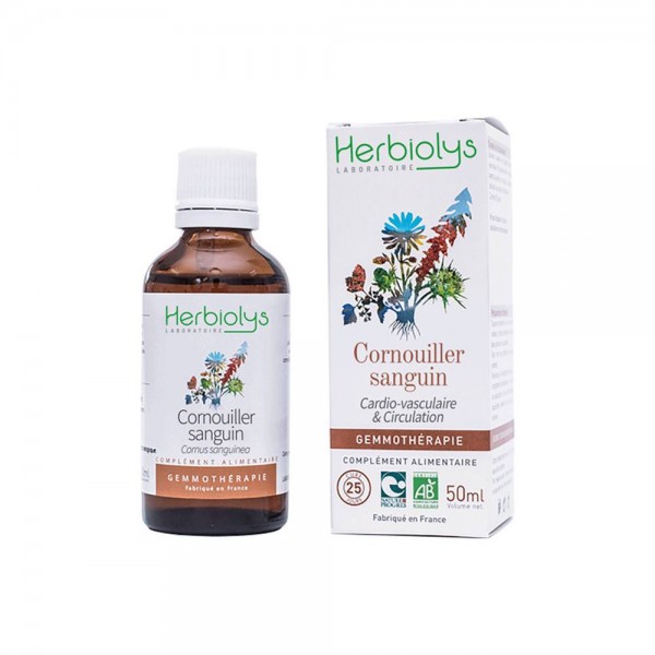 Cornouiller sanguin bourgeons en liquide Bio