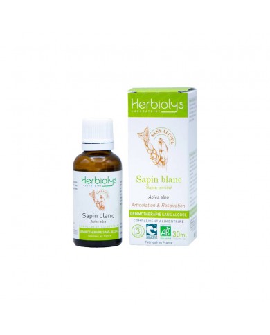 Sapin Blanc bourgeons en liquide sans alcool Bio