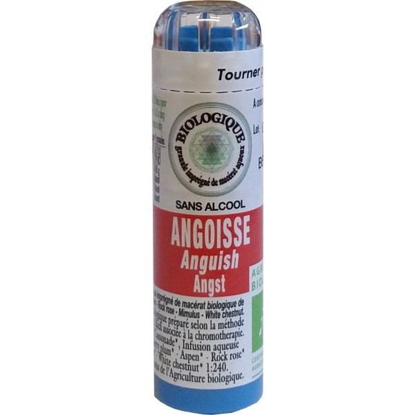 ANGOISSE - Elixirs Floraux de Bach (granulés)