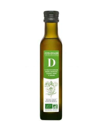 Holonage D en huile alimentaire Bio