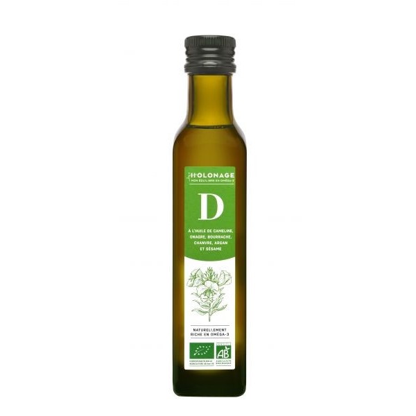 Holonage D en huile alimentaire Bio