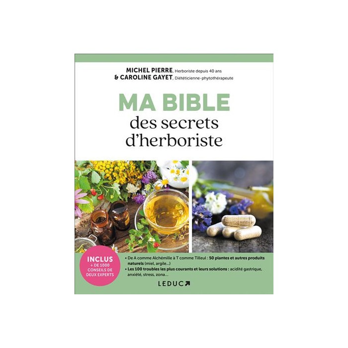 Livre "Ma bible des secrets d'herboriste"