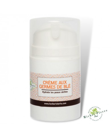 Crème visage aux Germes de blé pour peau sèche hydratante herboristerie du palais royal
