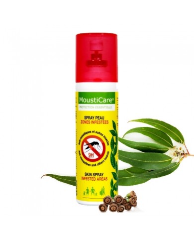 Spray Peau anti-moustiques Zones infestées