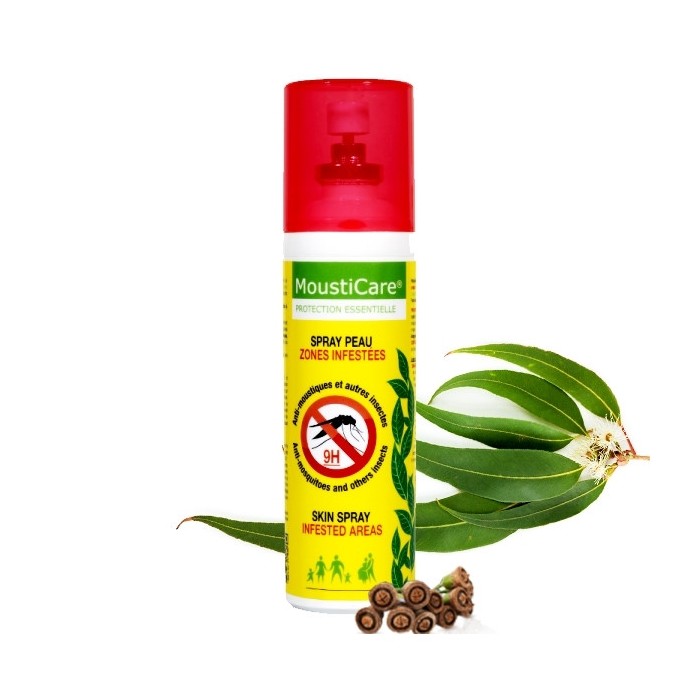 Spray Peau anti-moustiques Zones infestées