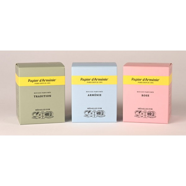 Bougie Papier d'Arménie BLEU