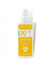 SPRAY SOLAIRE BIO ADULTE EN SPRAY HAUTE PROTECTION SPF 30 ALPHANOVA Herboristerie du Palais Royal Michel Pierre Paris
