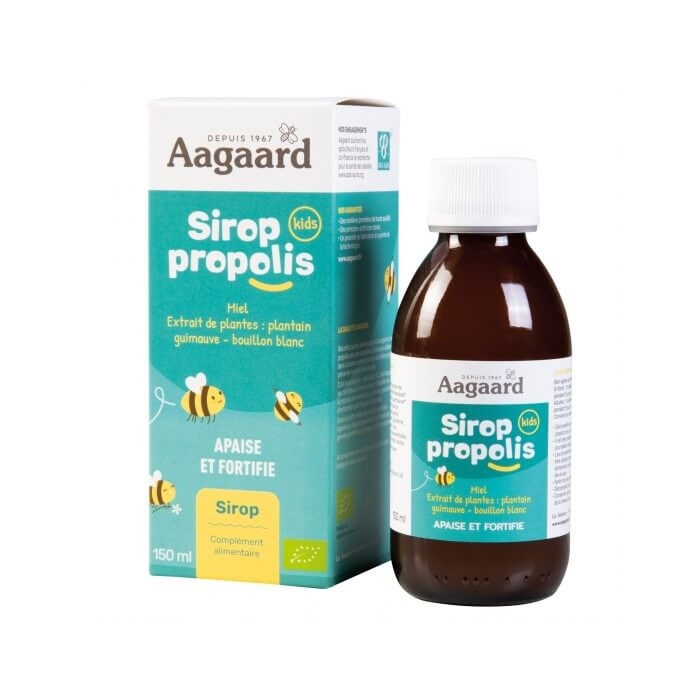 Sirop pectoral à la propolis pour enfants - 150 ml Bio