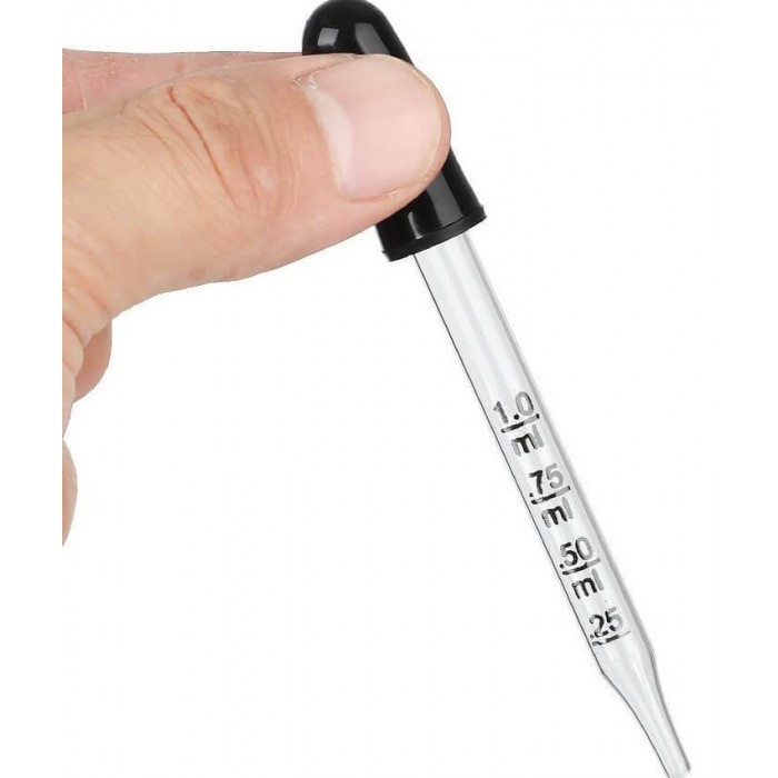 Pipette graduée en verre