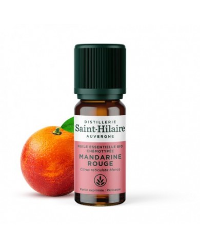 Mandarine rouge en huile essentielle Bio