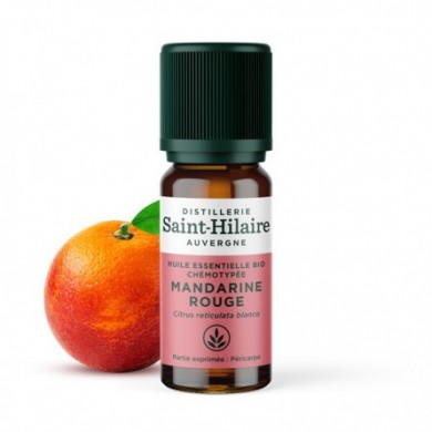 Mandarine rouge en huile essentielle Bio