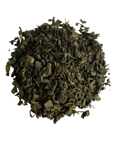 Thé Vert  de Chine - aromatisé menthe BIO