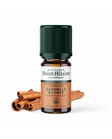 Cannelle écorce en huile essentielle Bio