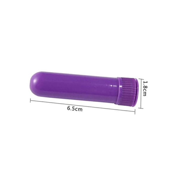 Inhalateur plastique rouge
