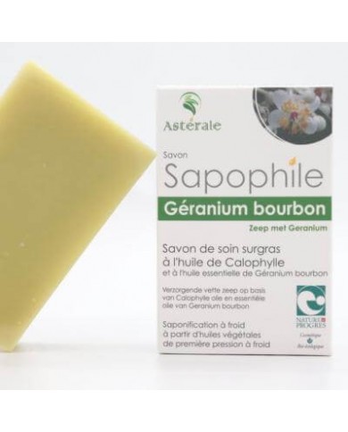 Savon Sapophile Astérale Géranium bourbon