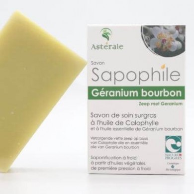 Savon Sapophile Astérale Géranium bourbon