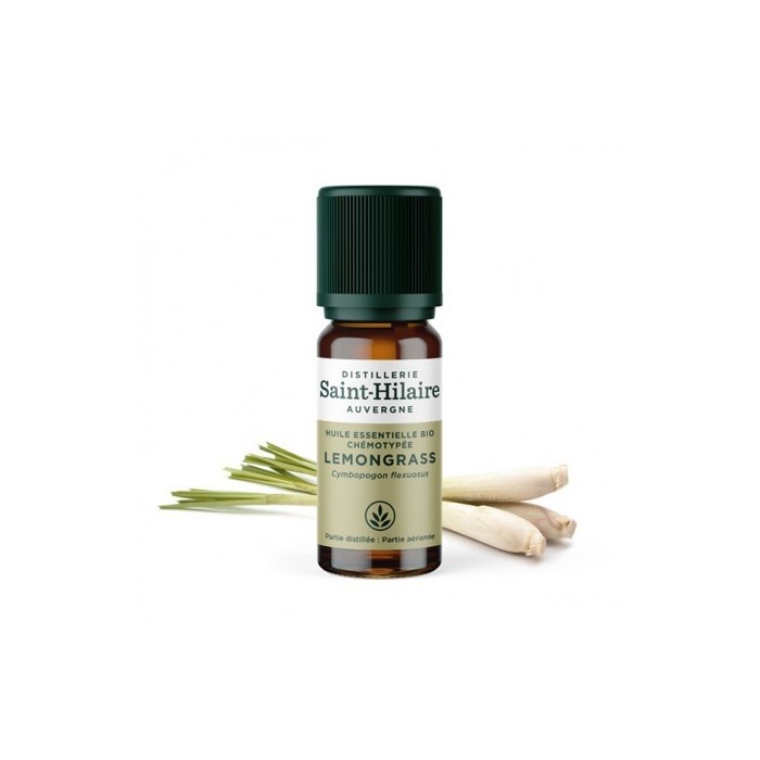 Lemongrass en huile essentielle Bio