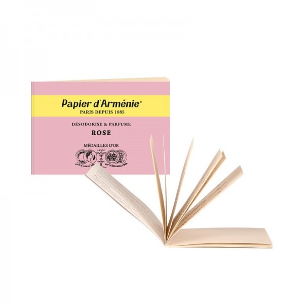 Papier d'Arménie Rose à brûler
