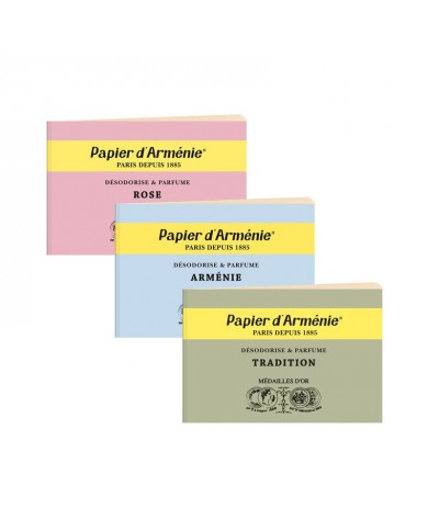Papier d'Arménie Rose à brûler