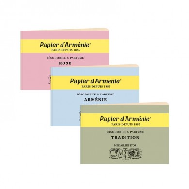 Papier d'Arménie Rose à brûler