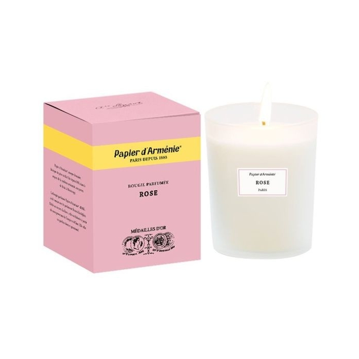 Bougie Papier d'Arménie ROSE