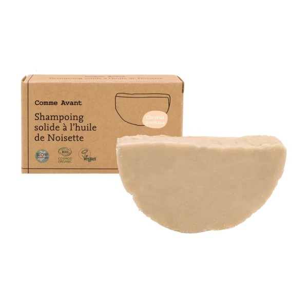 Shampoing Solide a l'huile de noisette bio 70g