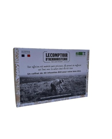 Coffret dégustation tisanes Bio en infusettes
