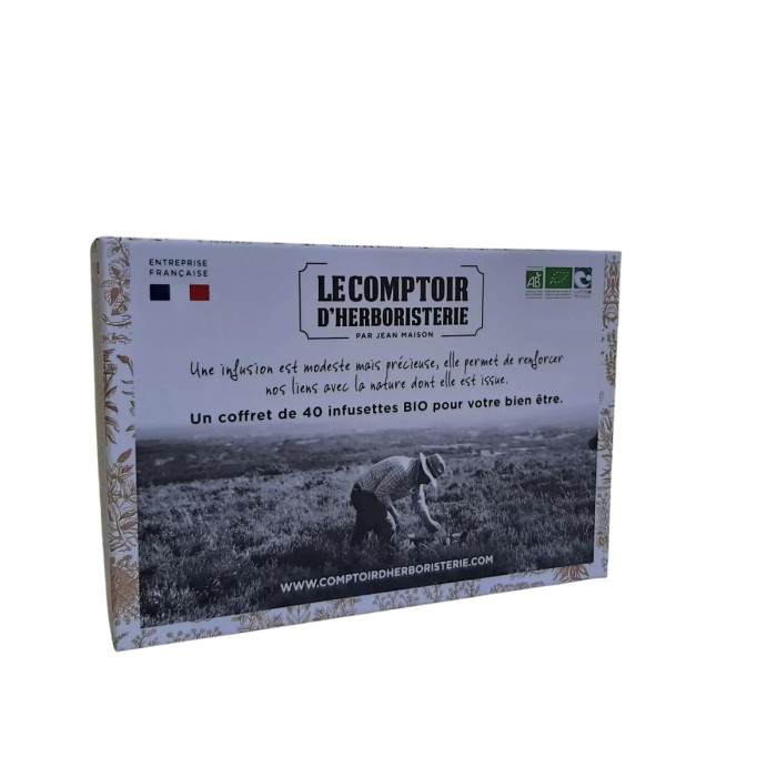 Coffret dégustation tisanes Bio en infusettes
