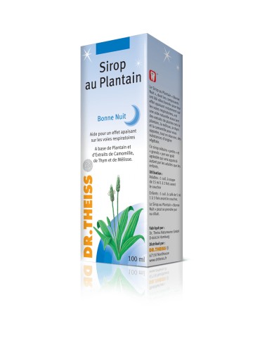 Sirop au Plantain Bonne nuit