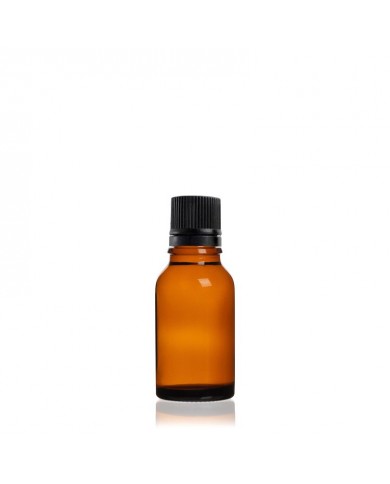 Flacon en verre teinté 15 ml