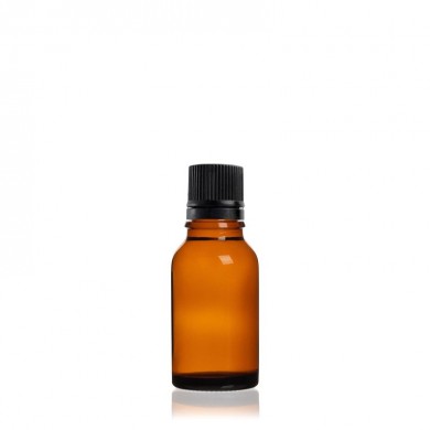 Flacon en verre teinté 15 ml