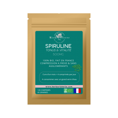 Spiruline bio & Française en comprimés