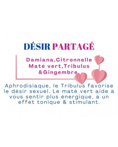 Tisane Désir Partagé – Bien-être Intime & Énergie | Michel Pierre | 100g