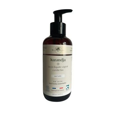 Savon liquide végétal pur olive NATURE certifié bio 250 ml